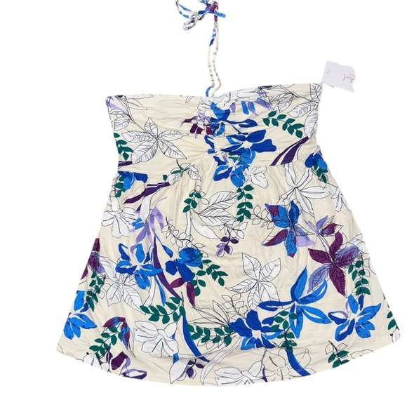 Ingrid and Isabel Elegant Strapless Floral Top - Picture 1 of 8